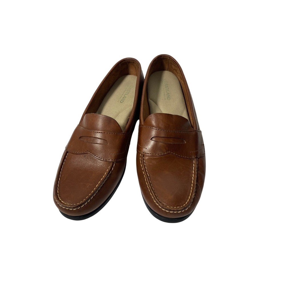Eastland Classic II Penny Loafer Womens 10W Brown Leather Good Comfort Slip On